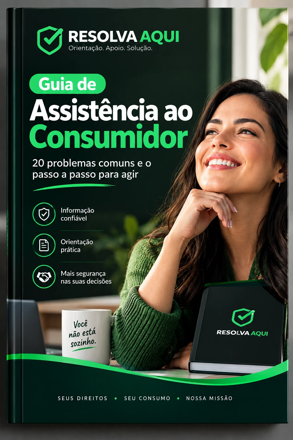 Capa do Guia de Assistência ao Consumidor da Resolva Aqui